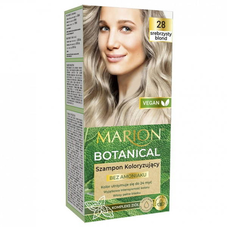 Marion Botanical Szampon koloryzujący 28 1 Platynowy Blond Botanical